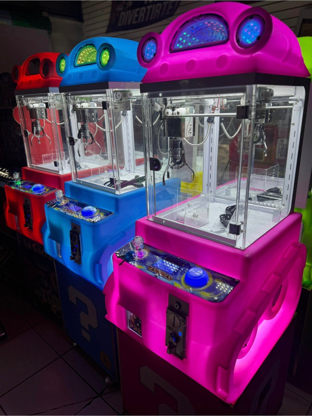 Maquina de Garra mini